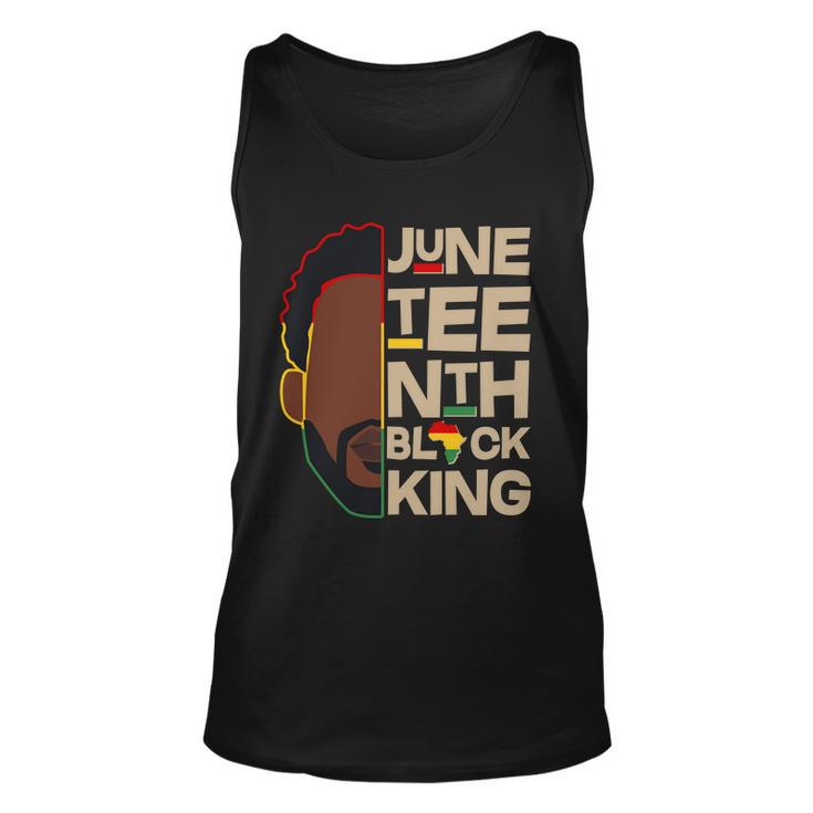 Juneteenth Black King June 19  Unisex Tank Top