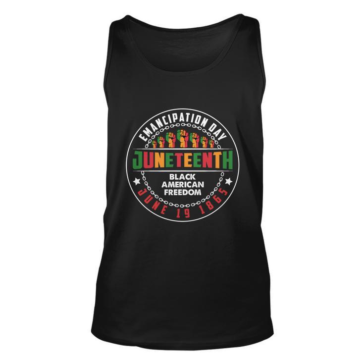 Juneteenth Emancipation Day Vintage Cool Melanin Black Pride Gift V4 Unisex Tank Top