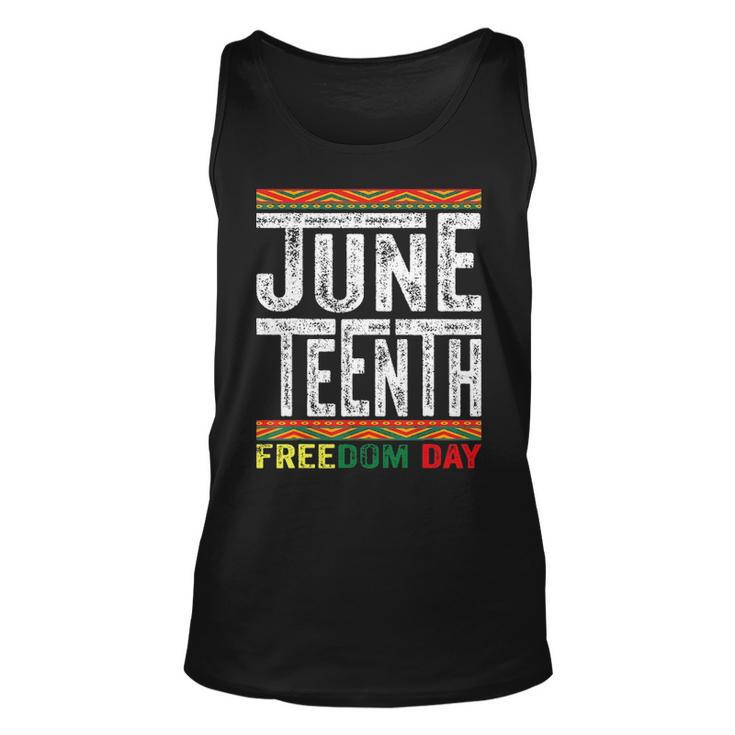 Juneteenth Since 1865 Black History Month Freedom Day Girl Unisex Tank Top