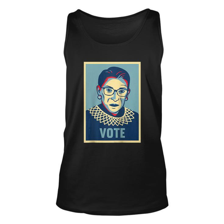 Jusice Ruth Bader Ginsburg Rbg Vote Voting Election Unisex Tank Top