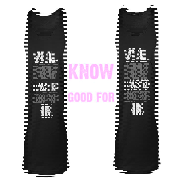 Just Divorced Funny Divorce Party Celebration Gift Women Men Tank Top