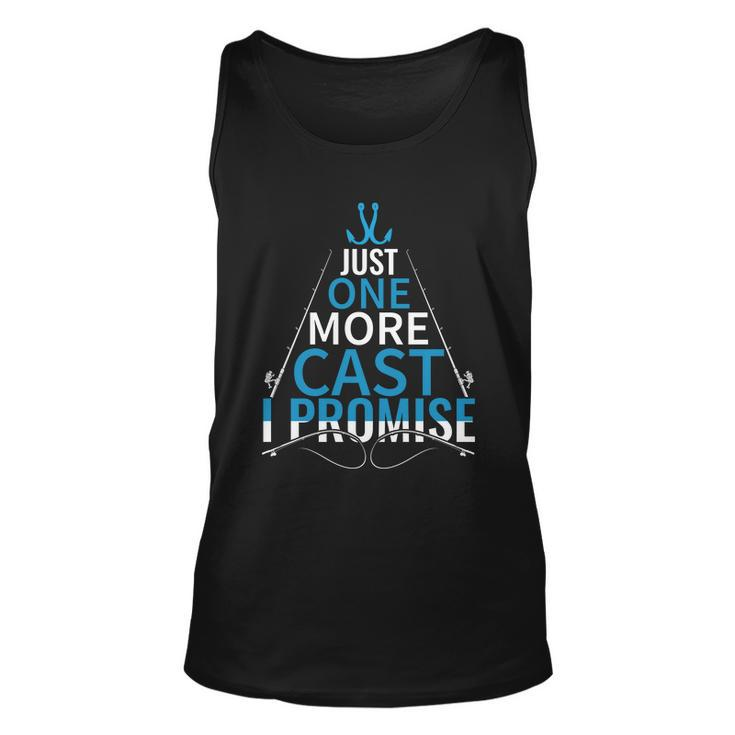 Just One More Cast I Promise V2 Unisex Tank Top