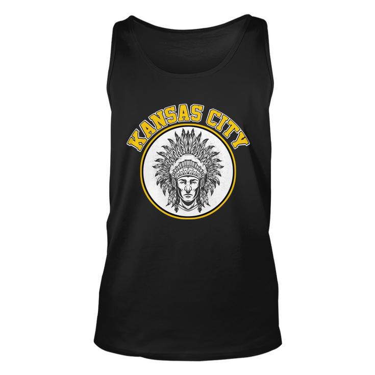 Kansas City Football Vintage Retro Kc Logo Tshirt Unisex Tank Top