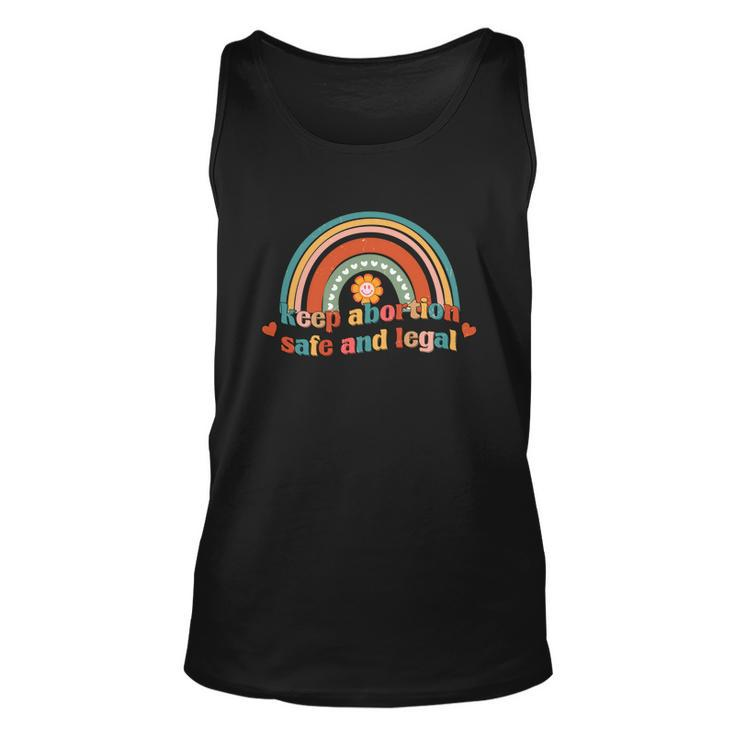 Keep Abortion Safe And Legal Feminist Unisex Tank Top