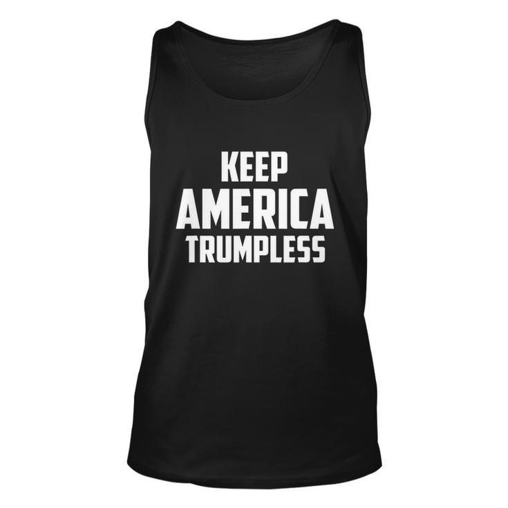 Keep America Trumpless Gift V7 Unisex Tank Top