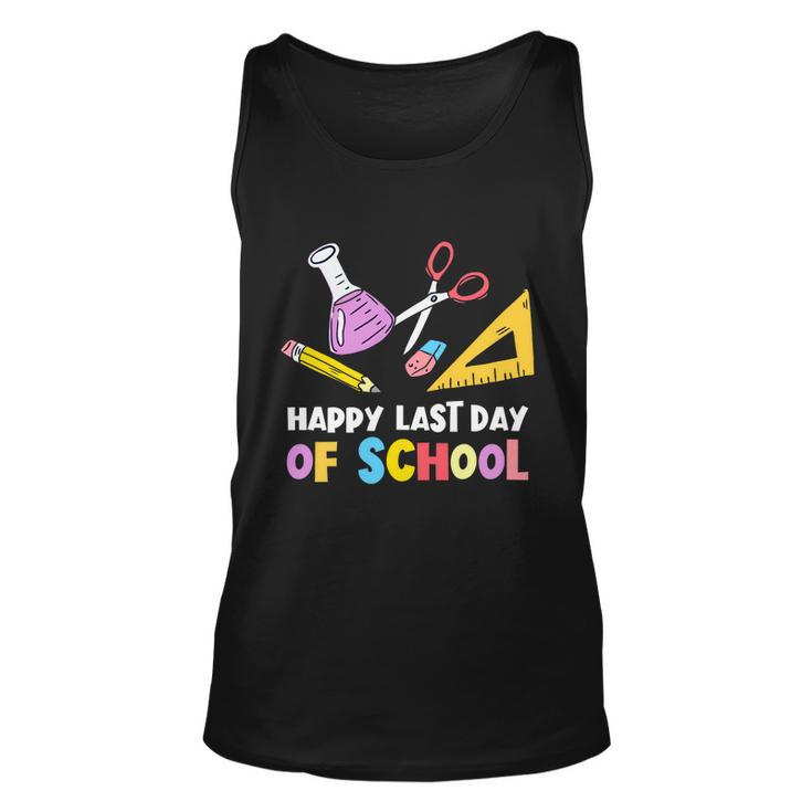 Last Days Of School Teacher Student Happy Last Day School Cool Gift Unisex Tank Top