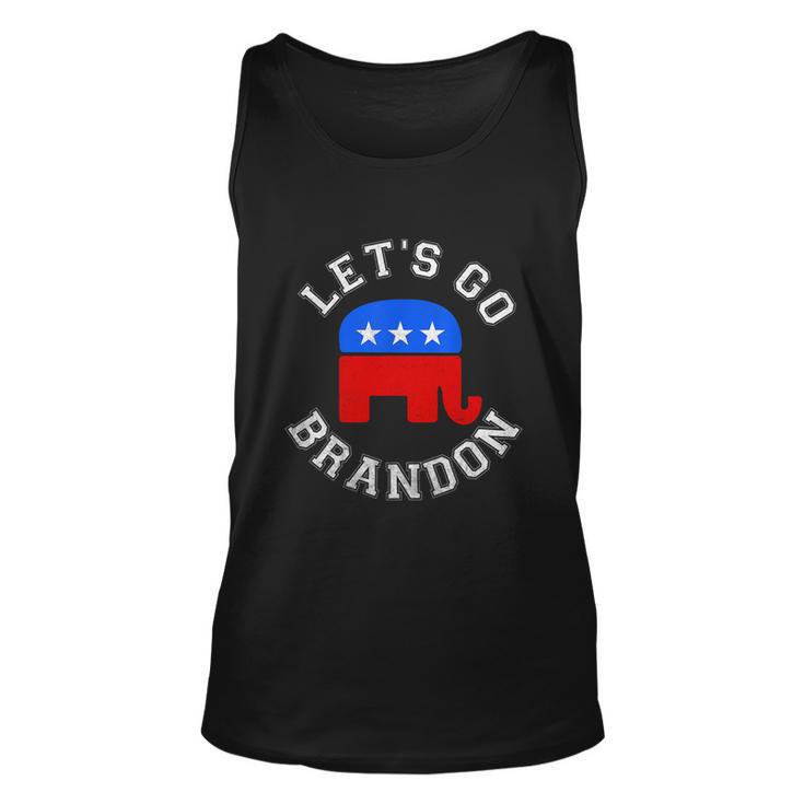 Lets Go Brandon Anti Biden Fjb Republican Gift Unisex Tank Top