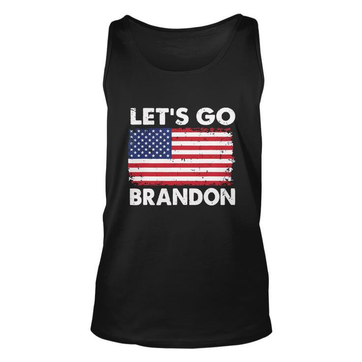 Lets Go Brandon  Lets Go Brandon Flag Unisex Tank Top