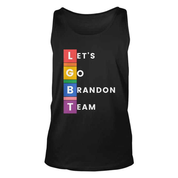 Lgbt Lets Go Brandon Team Funny Unisex Tank Top