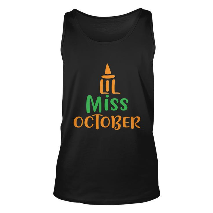 Lil Miss October Halloween Quote V2 Unisex Tank Top