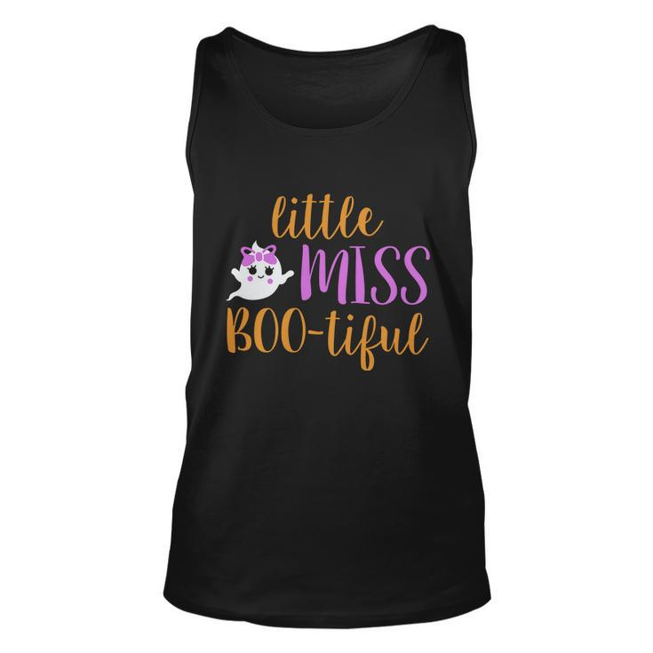 Little Miss Boo Tiful Halloween Quote Unisex Tank Top