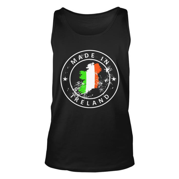 Made In Ireland -Irish Distressed Logo Unisex Tank Top