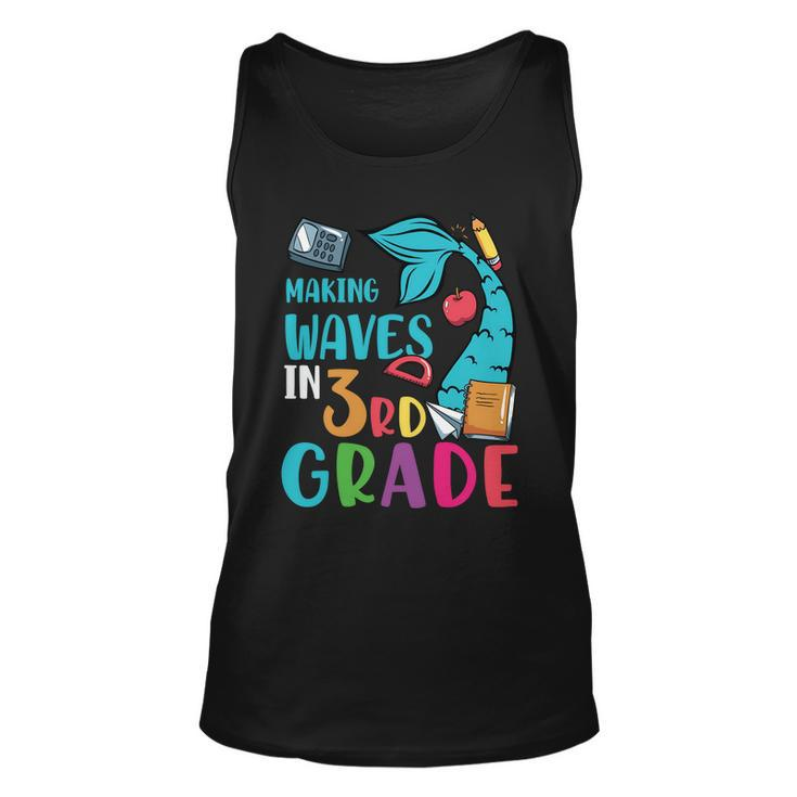 Making Waves In 3Rd Grade Back To School V2 Unisex Tank Top