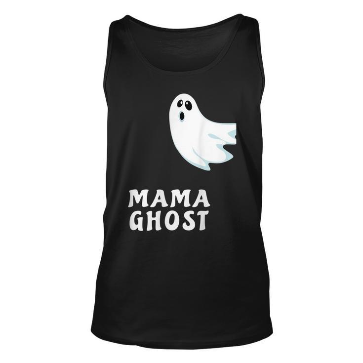 Mama Ghost Funny Spooky Halloween Ghost Halloween Mom  Unisex Tank Top