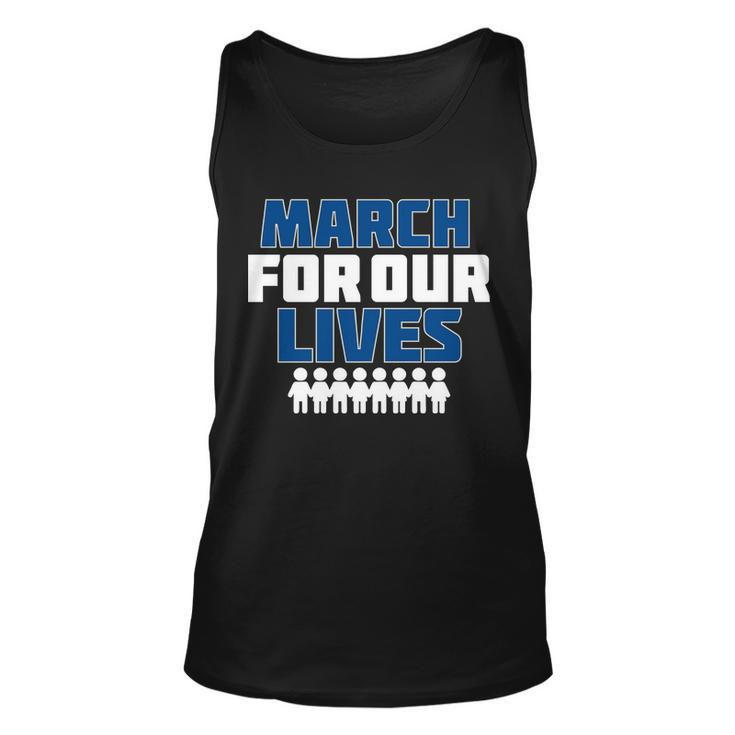 March For Our Lives Gun Control Unisex Tank Top
