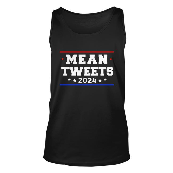 Mean Tweets 2024 Funny Trump Gift Unisex Tank Top