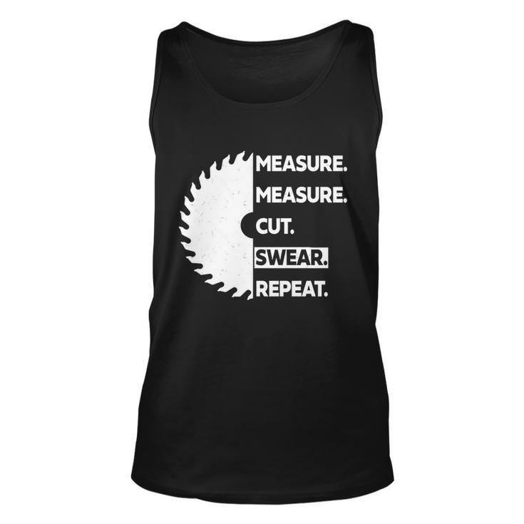 Measure Measure Cut Swear Tshirt Unisex Tank Top