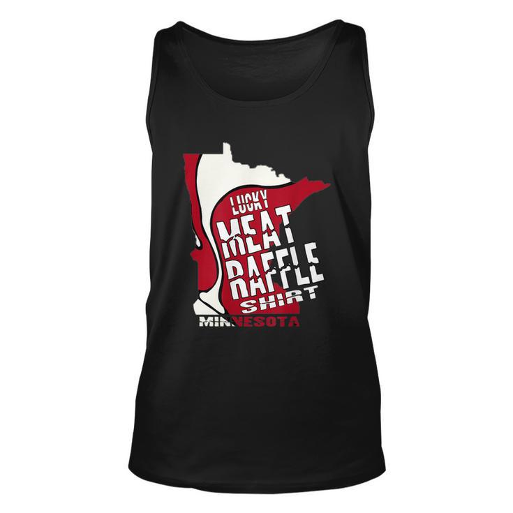 Meat Raffles Minnesota Meat Drawing Unisex Tank Top