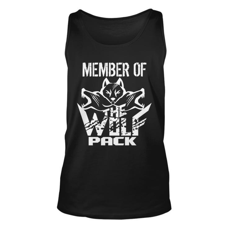 Member Of The Wolf Pack Unisex Tank Top