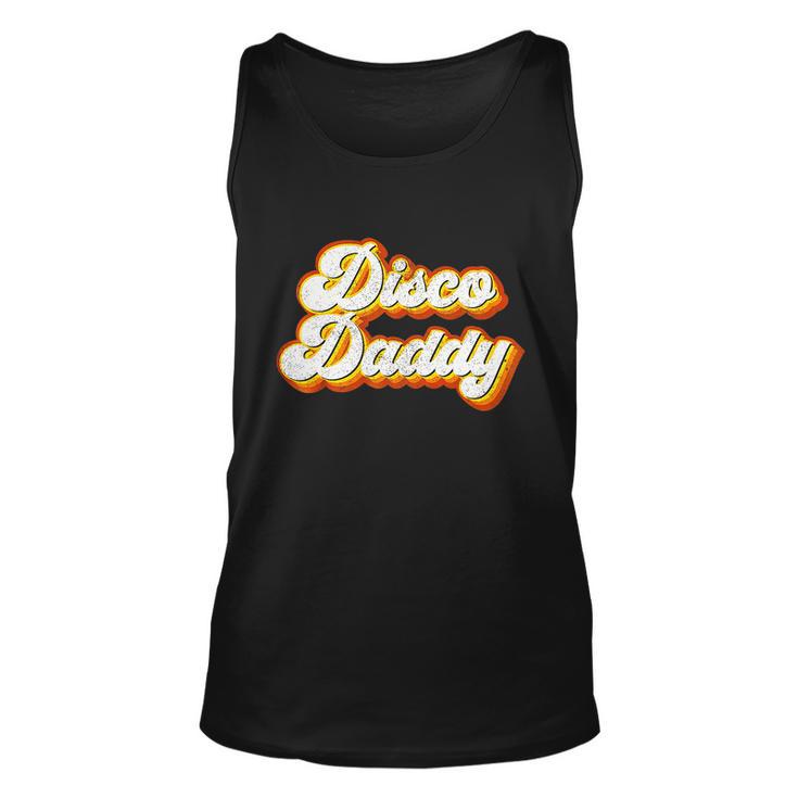 Mens Disco Daddy Retro Matching 60S 70S Party Costume Dad Unisex Tank Top