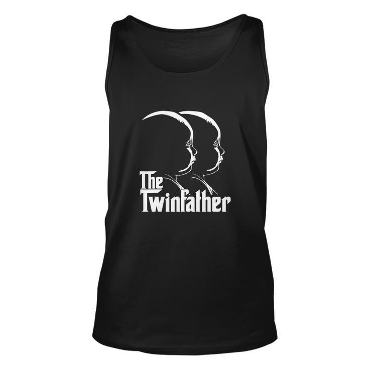 Mens The Twinfather Funny Father Of Twin Dad Gift Unisex Tank Top