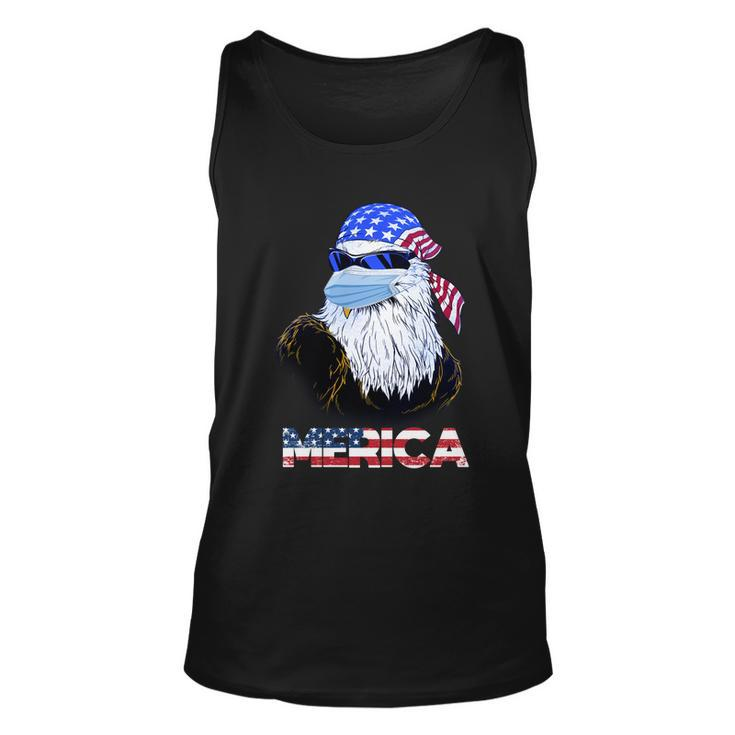 Merica Eagle Mullet 4Th Of July American Flag Vintage 2021 Great Gift Unisex Tank Top