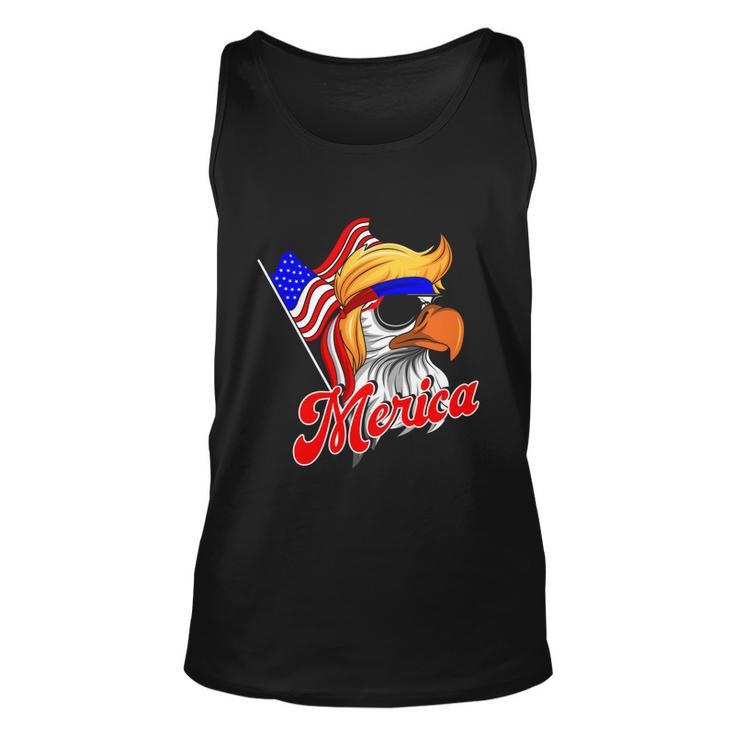 Merica Patriotic Eagle Mullet 4Th Of July American Flag Great Gift Unisex Tank Top