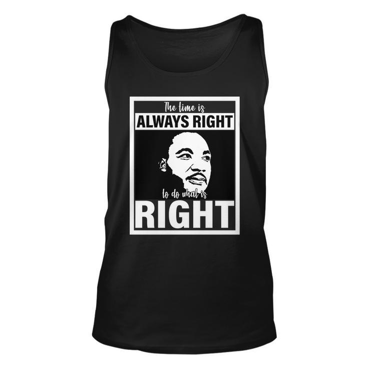 Mlk Do What Is Right Martin Luther King Quote Unisex Tank Top