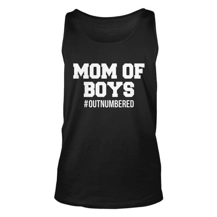 Mom Of Boys Hashtag Out Numbered Tshirt Unisex Tank Top