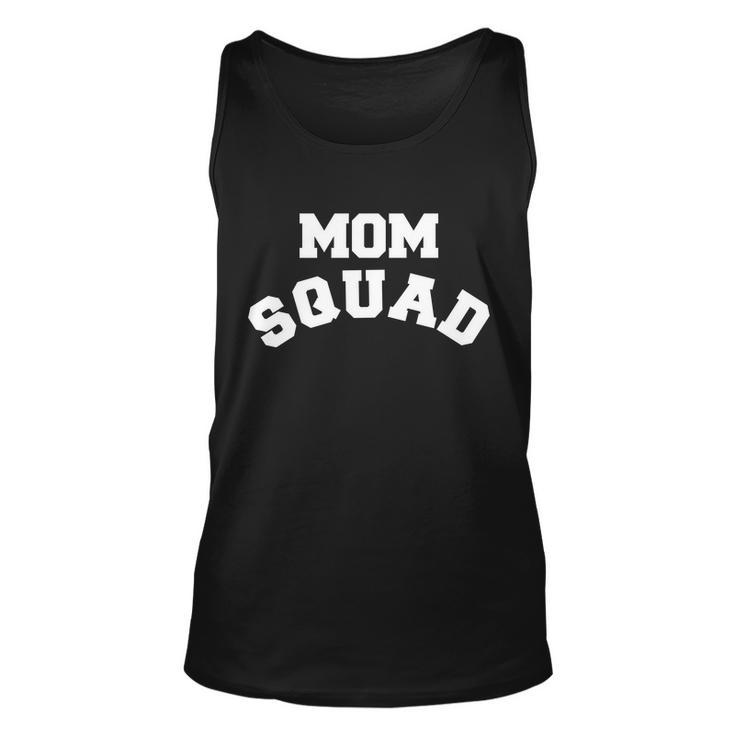 Mom Squad Bold Text Logo Unisex Tank Top