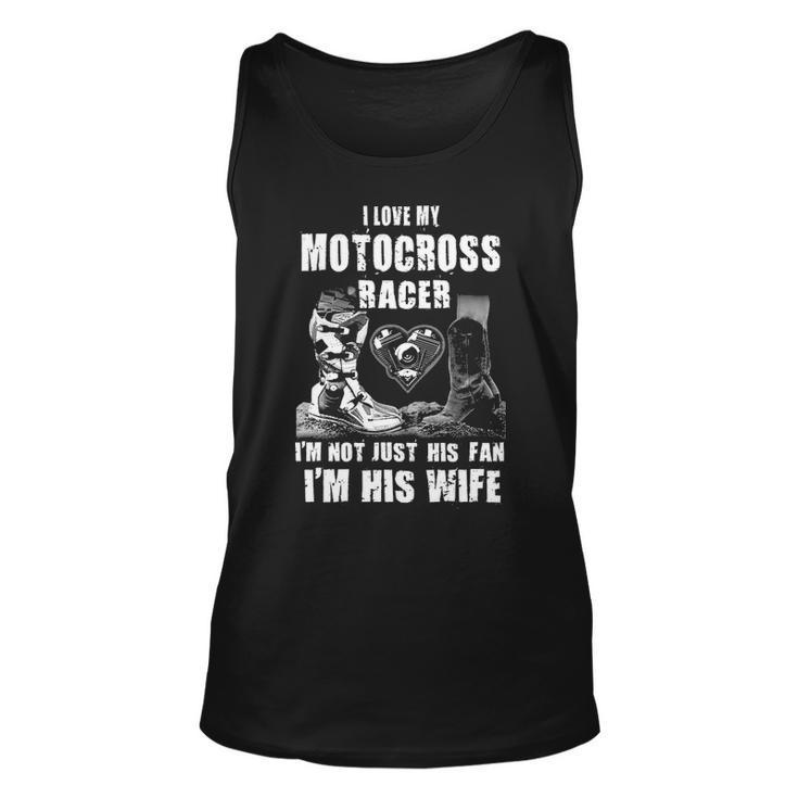Motocross Wife Unisex Tank Top