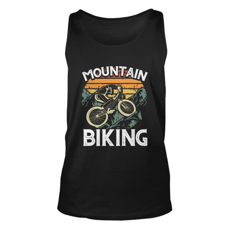 Mountain Bike Cycling Bicycle Mountain Biking Gift Tshirt Unisex Tank Top