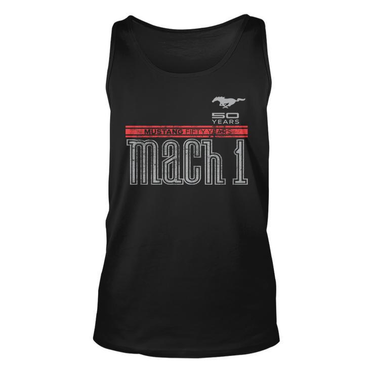 Mustang 50 Years Mach Official Logo Unisex Tank Top