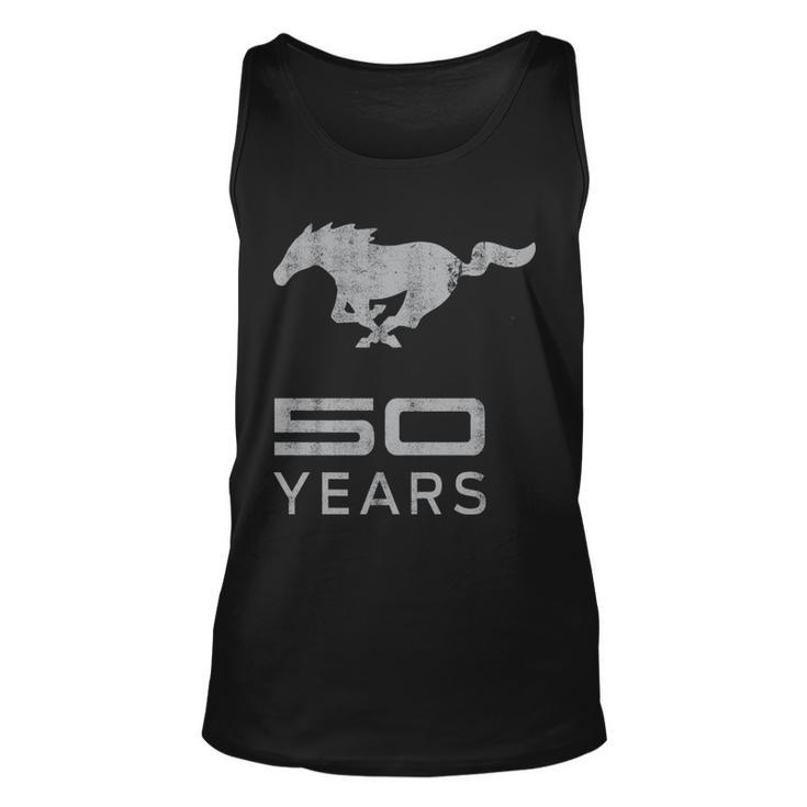 Mustang 50 Years Tshirt Unisex Tank Top