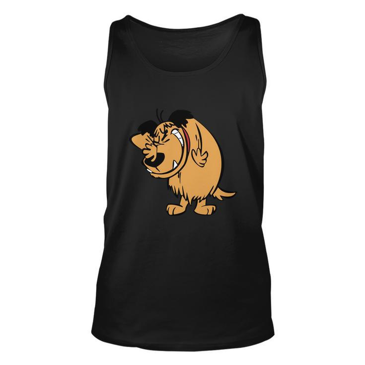 Muttley Dog Smile Mumbly Wacky Races Funny Tshirt Unisex Tank Top