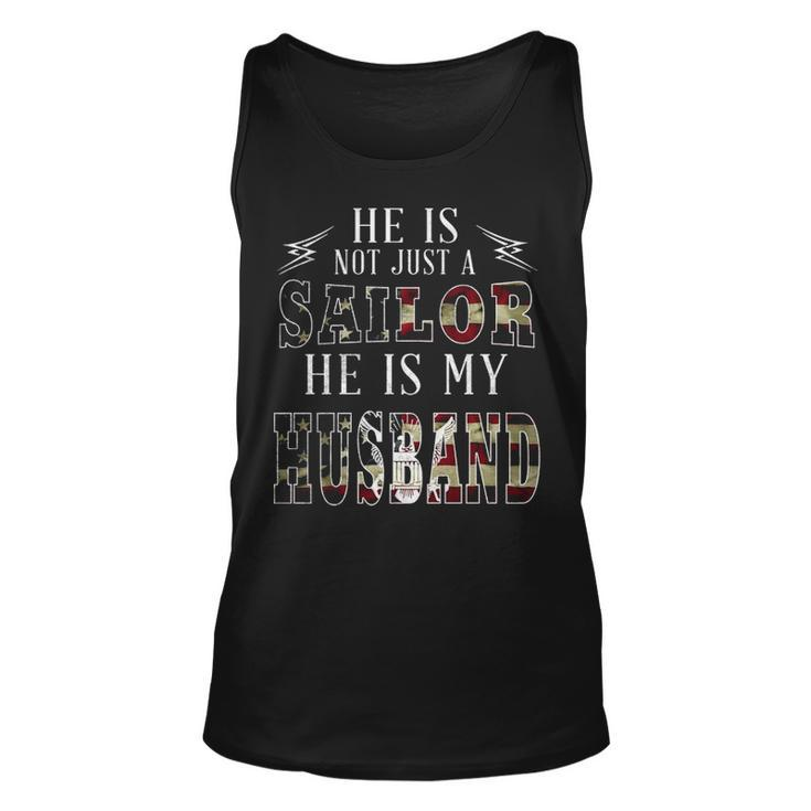 My Husband Is A Sailor Unisex Tank Top
