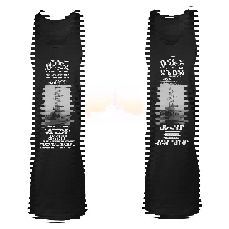 My Son Is On Uss Laboon Ddg Unisex Tank Top