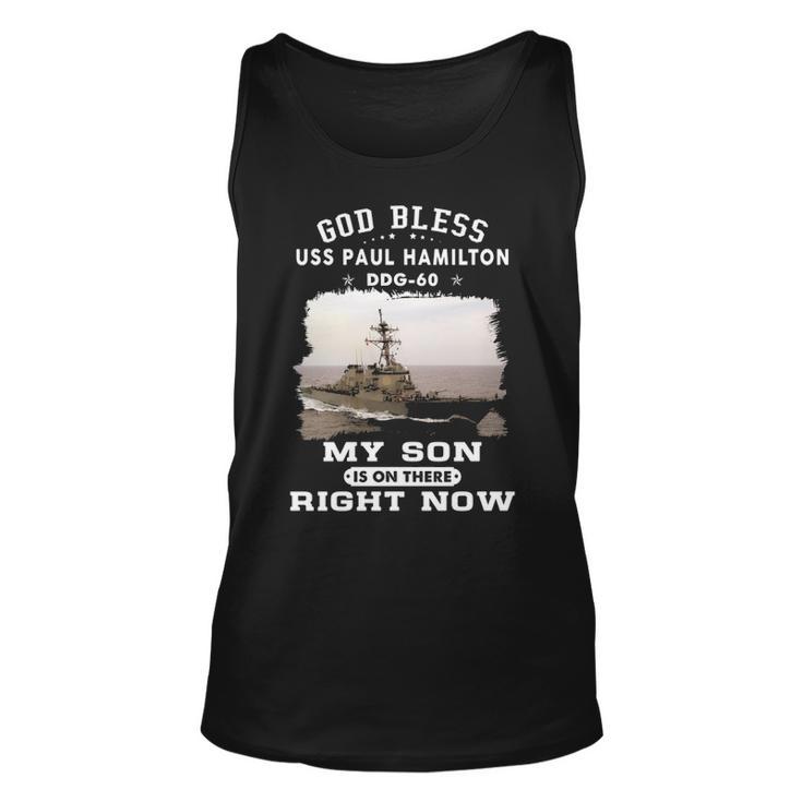 My Son Is On Uss Paul Hamilton Ddg  Unisex Tank Top