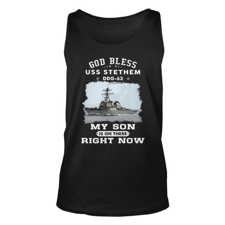 My Son Is On Uss Stethem Ddg  Unisex Tank Top