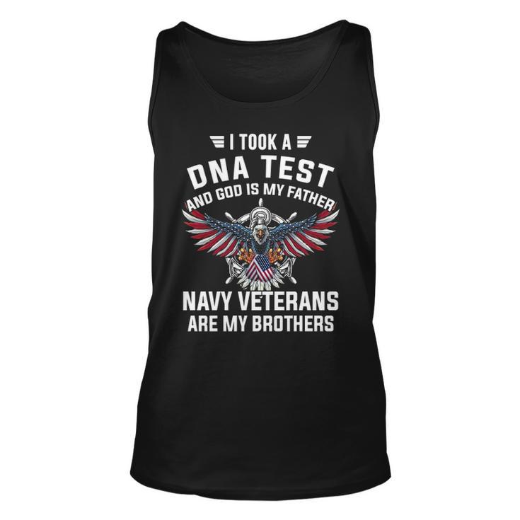 Navy I Took Dna Test Unisex Tank Top