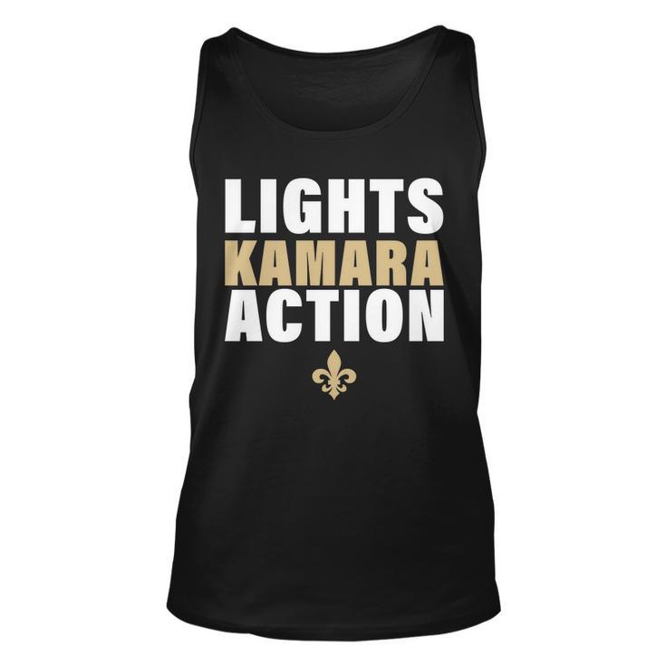 New Orleans Lights Kamara Action Funny Football Tshirt Unisex Tank Top