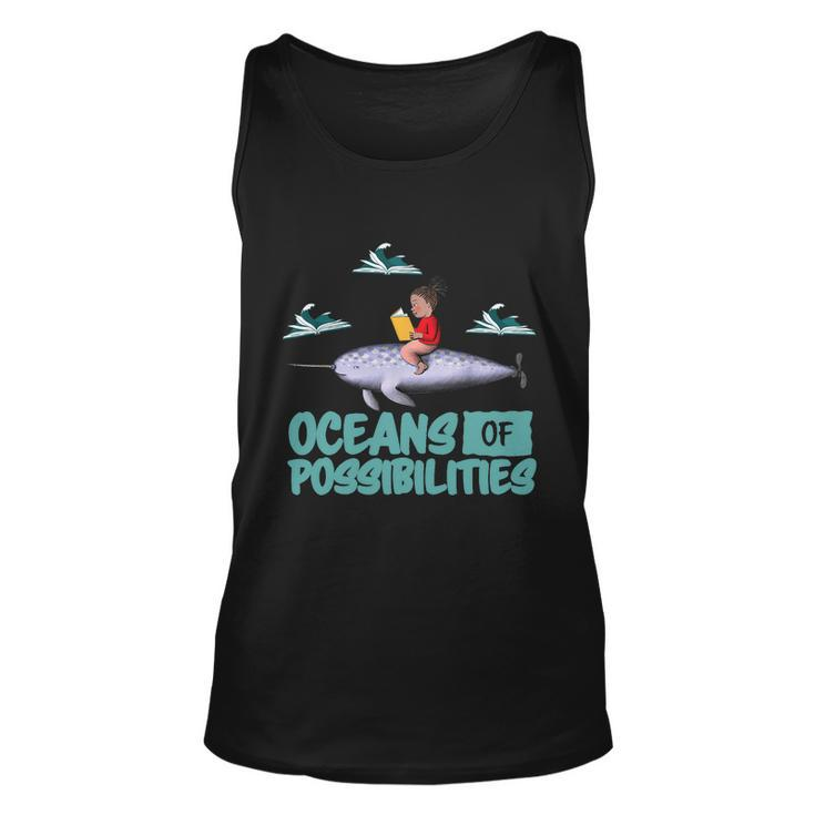 Oceans Of Possibilities Summer Reading 2022 Librarian Unisex Tank Top
