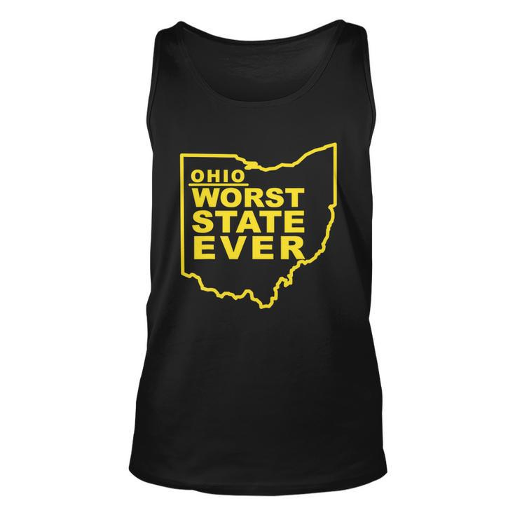 Ohio Worst State Ever Tshirt Unisex Tank Top