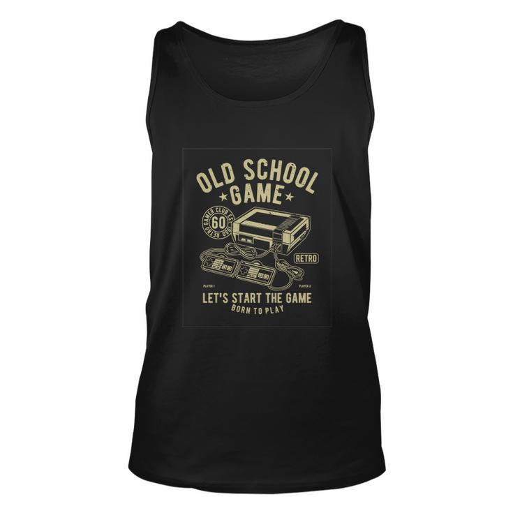 Old School Game Unisex Tank Top