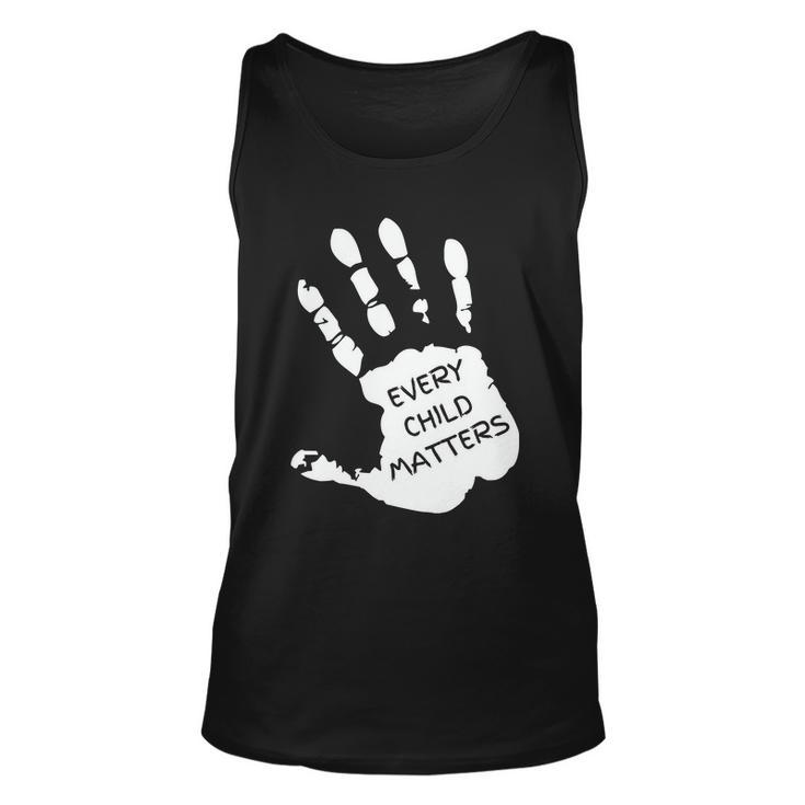 Orange Day Hand Every Child Matters Unisex Tank Top