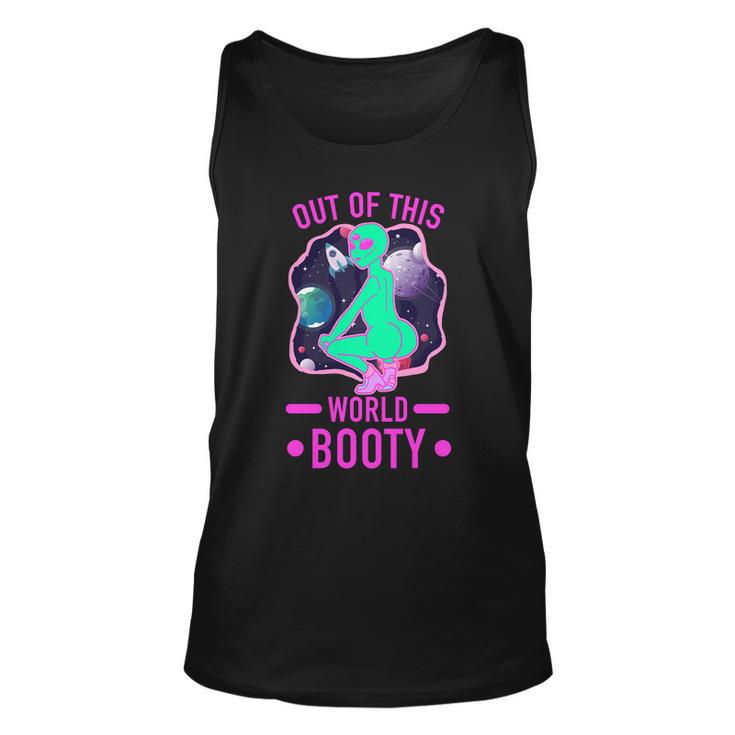 Out Of This World Booty Unisex Tank Top