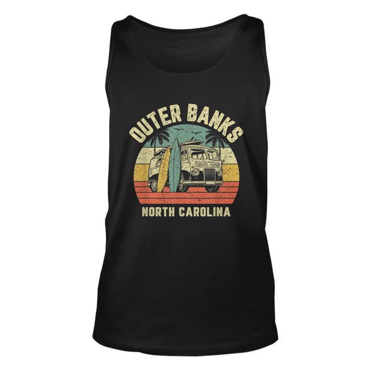 Outer Banks Shirt Retro Surfing Van Cool Pogue Life Surfer Tshirt Unisex Tank Top