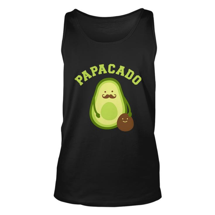 Papacado Funny Gift For New Dad Or Daddy Announcement Gift Unisex Tank Top