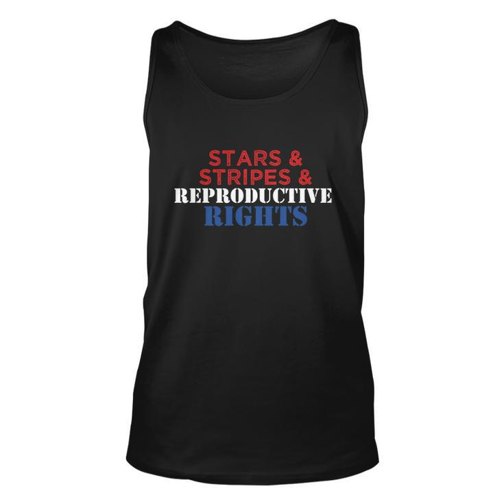 Patriotic 4Th Of July Gift Stars Stripes Reproductive Right Gift V2 Unisex Tank Top