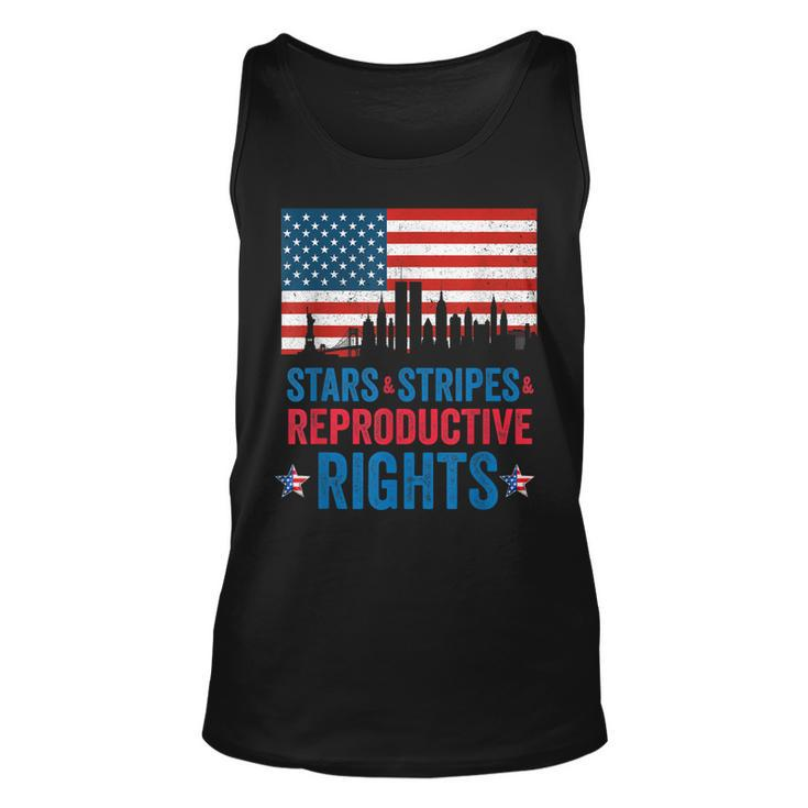 Patriotic 4Th Of July  Stars Stripes Reproductive Right  V4 Unisex Tank Top